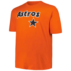 Craig Biggio Houston Astros Profile Big & Tall Cooperstown Collection Player Name & Number T-Shirt - Orange T-shirts