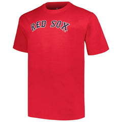 Masataka Yoshida Boston Red Sox Big & Tall Name & Number T-Shirt - Red T-shirts