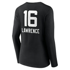 Trevor Lawrence Jacksonville Jaguars Women's Team Wordmark Long Sleeve V-Neck T-Shirt Black