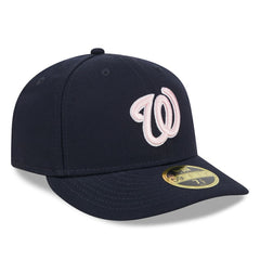 New Era  Washington Nationals  Navy 2024 Mother's Day Low Profile 59FIFTY Fitted Hat Hats