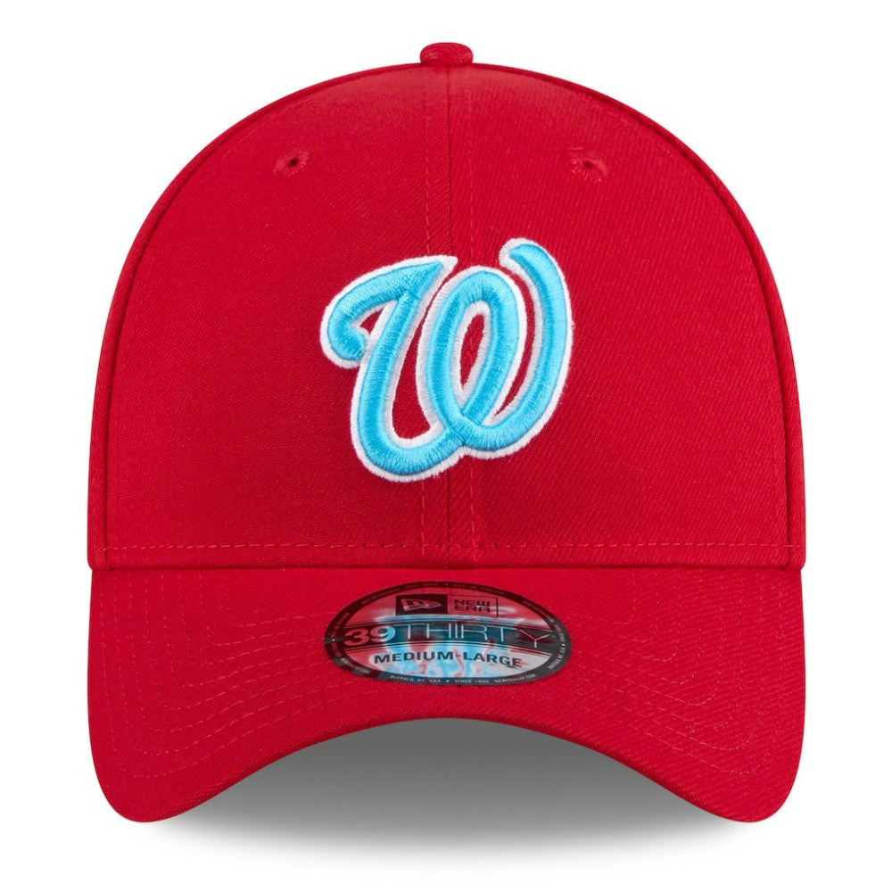 Washington Nationals New Era 2024 Father's Day 39THIRTY Flex Hat - Red Hats