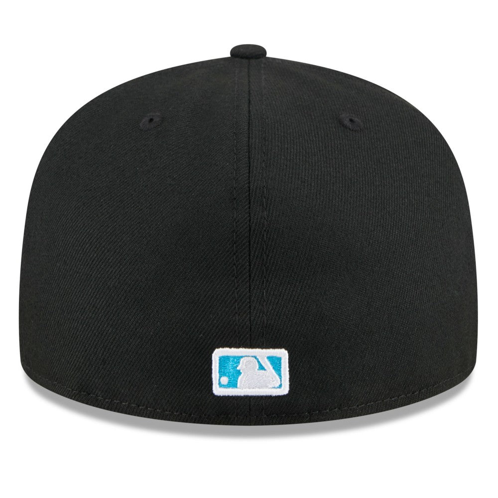 Miami Marlins New Era 2024 Father's Day 59FIFTY Fitted Hat - Black Hats