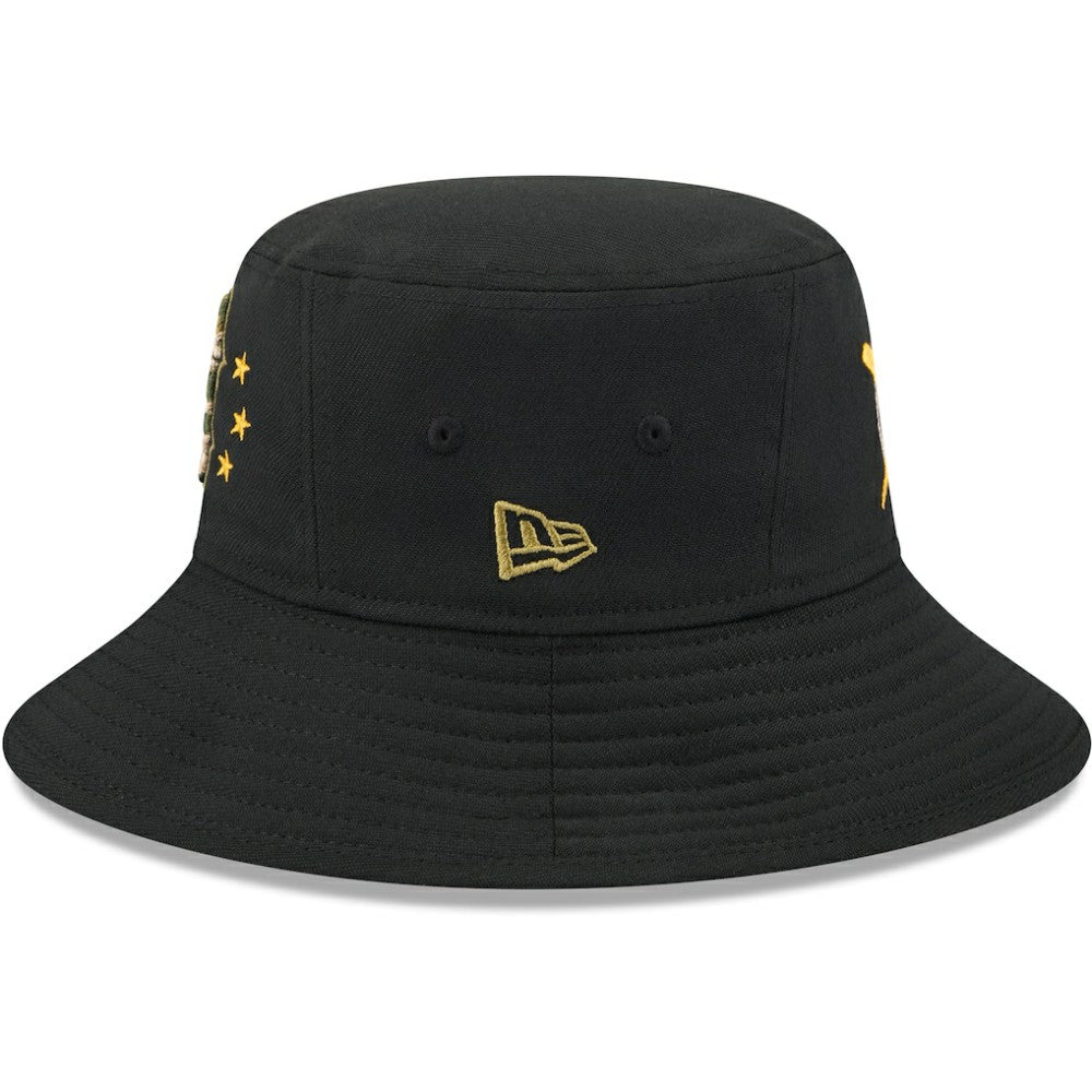 Boston Red Sox New Era 2024 Armed Forces Day Bucket Hat - Black Hats