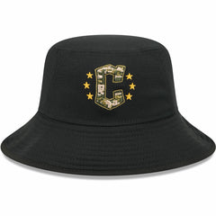 Cleveland Guardians New Era 2024 Armed Forces Day Bucket Hat - Black Hats