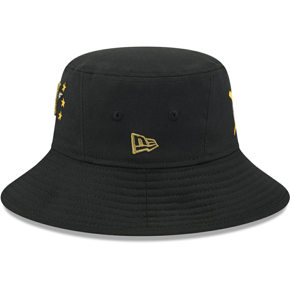 Houston Astros New Era 2024 Armed Forces Day Bucket Hat - Black Hats