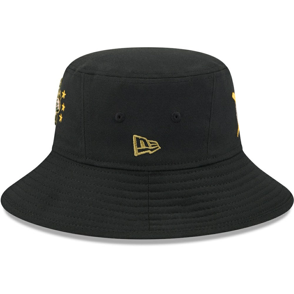 Athletics New Era 2024 Armed Forces Day Bucket Hat - Black Hats