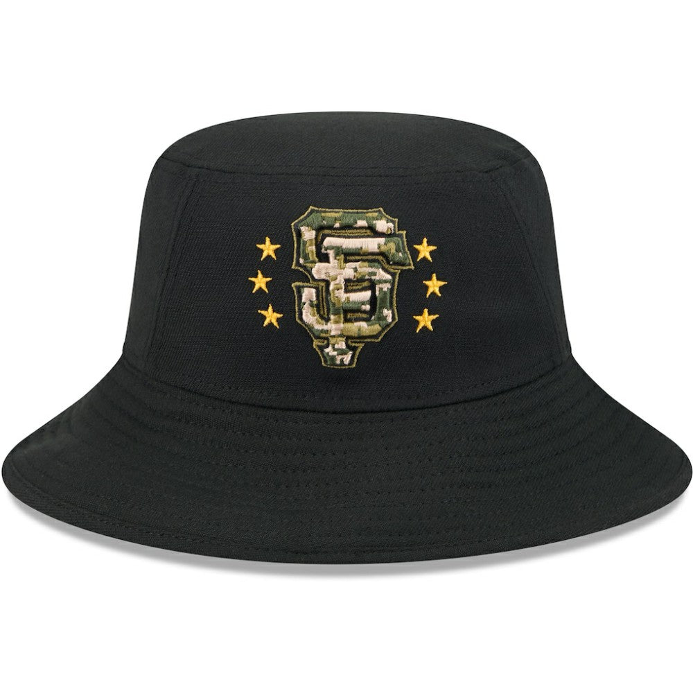 San Francisco Giants New Era 2024 Armed Forces Day Bucket Hat - Black Hats