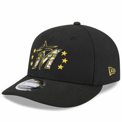 Miami Marlins New Era 2024 Armed Forces Day Low Profile 9FIFTY Snapback Hat - Black Hats