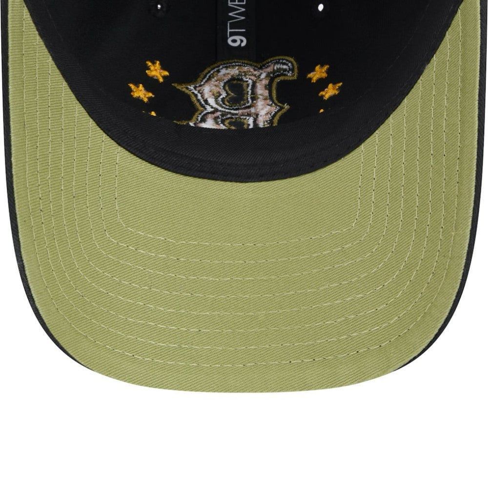 Boston Red Sox New Era 2024 Armed Forces Day 9TWENTY Adjustable Hat - Black Hats