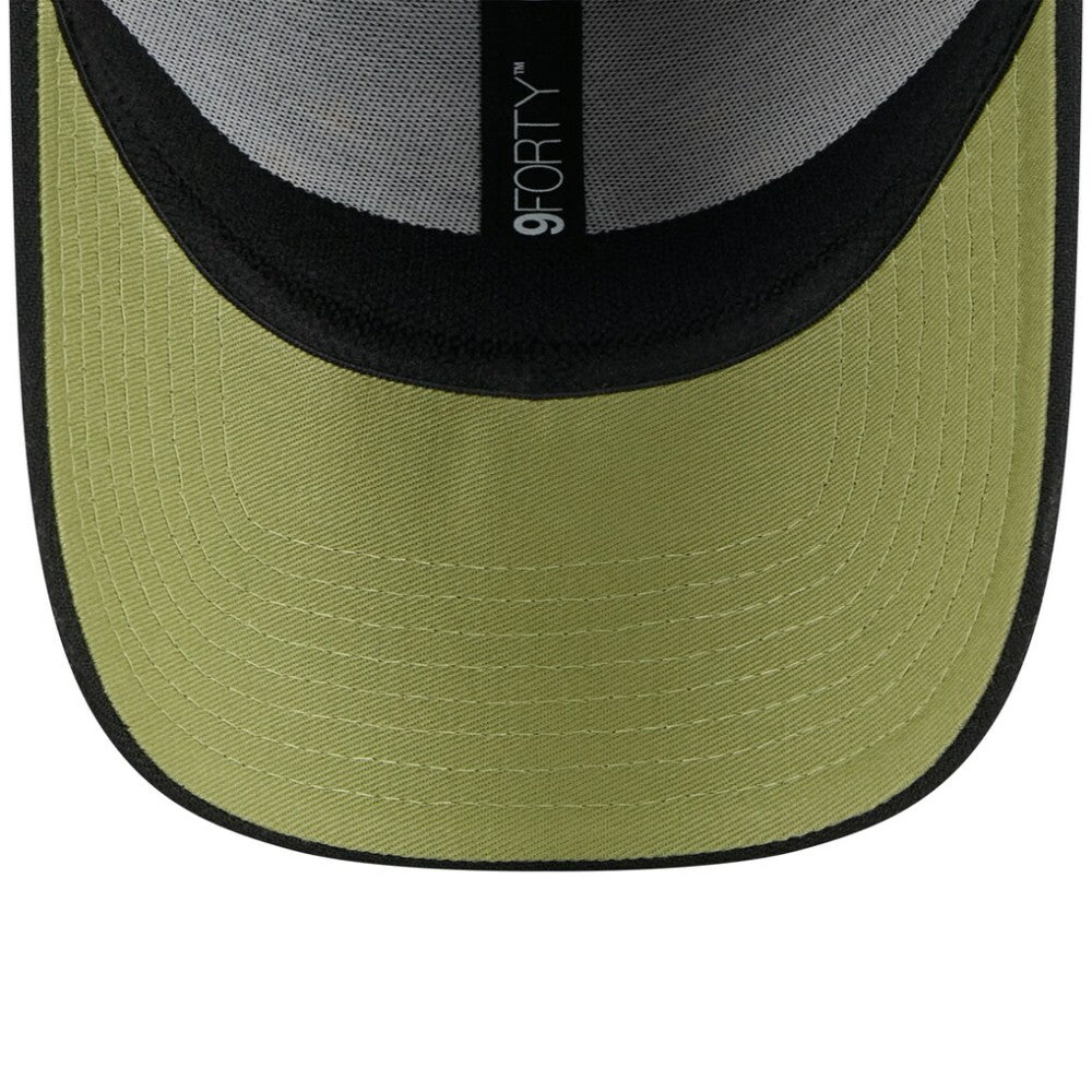 Athletics New Era 2024 Armed Forces Day 9FORTY Adjustable Hat - Black Hats