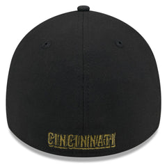 Cincinnati Reds New Era 2024 Armed Forces Day 39THIRTY Flex Hat - Black Hats