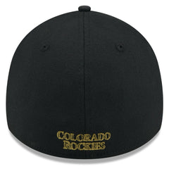 Colorado Rockies New Era 2024 Armed Forces Day 39THIRTY Flex Hat - Black Hats