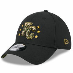 Kansas City Royals New Era 2024 Armed Forces Day 39THIRTY Flex Hat - Black Hats