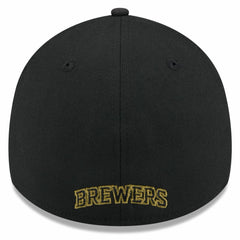 Milwaukee Brewers New Era 2024 Armed Forces Day 39THIRTY Flex Hat - Black Hats