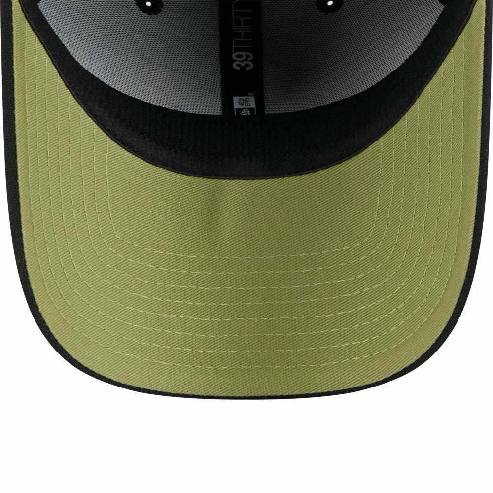 Milwaukee Brewers New Era 2024 Armed Forces Day 39THIRTY Flex Hat - Black Hats