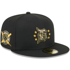 Detroit Tigers New Era 2024 Armed Forces Day On-Field 59FIFTY Fitted Hat - Black Hats