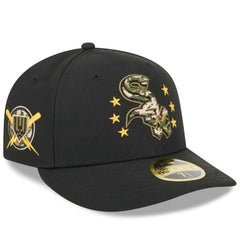 Chicago White Sox New Era 2024 Armed Forces Day Low Profile 59FIFTY Fitted Hat - Black Hats