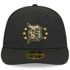 Detroit Tigers New Era 2024 Armed Forces Day Low Profile 59FIFTY Fitted Hat - Black Hats