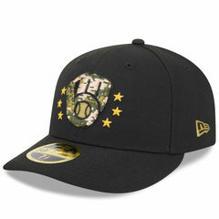 Milwaukee Brewers New Era 2024 Armed Forces Day Low Profile 59FIFTY Fitted Hat - Black Hats