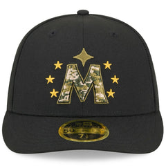 Minnesota Twins New Era 2024 Armed Forces Day Low Profile 59FIFTY Fitted Hat - Black Hats