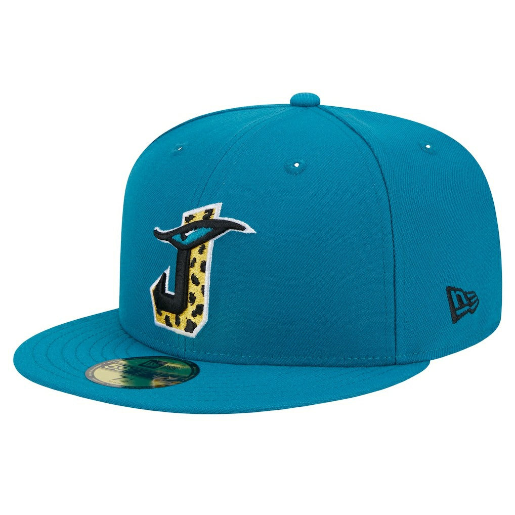 Jacksonville Jaguars New Era City Originals 59FIFTY Fitted Hat Teal
