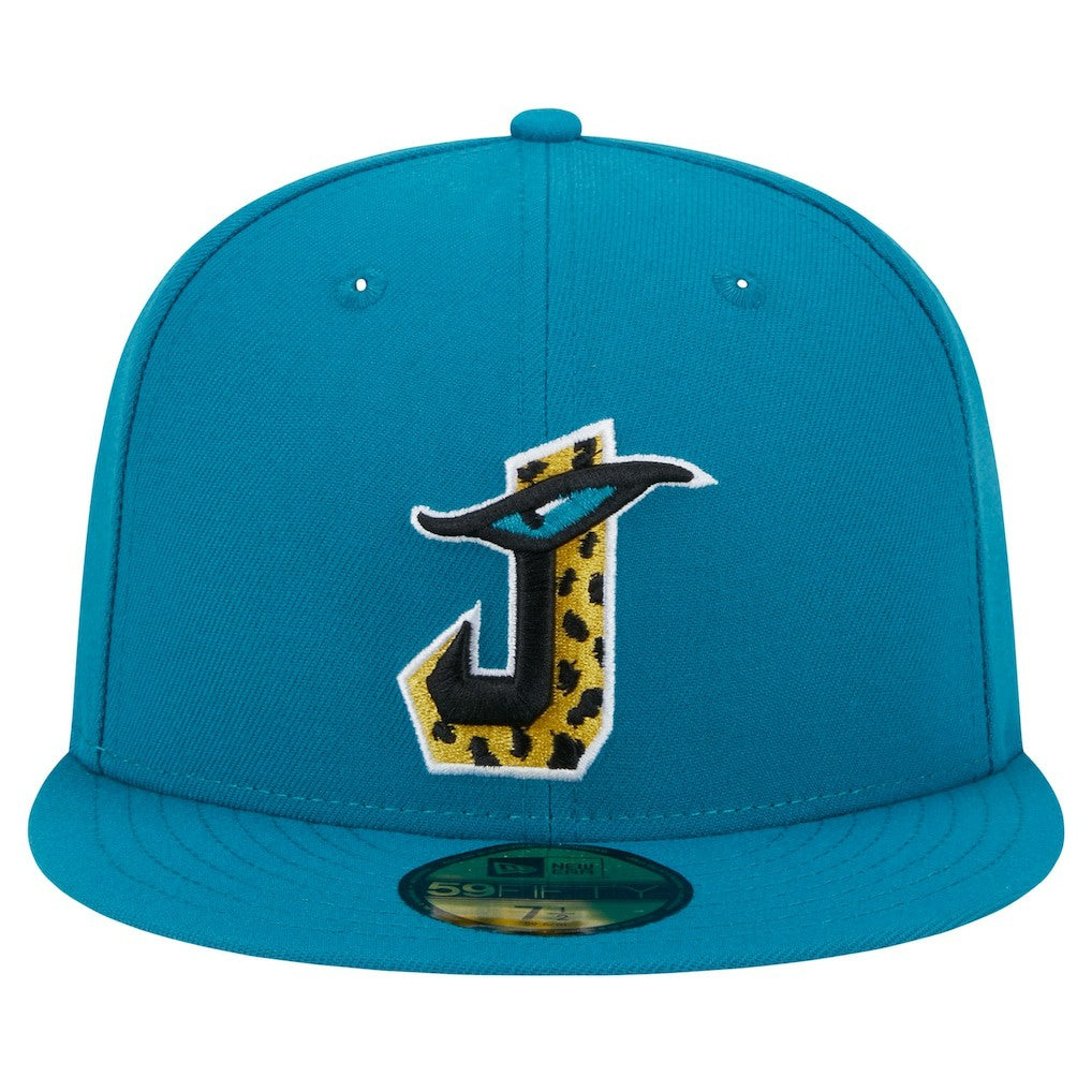 Jacksonville Jaguars New Era City Originals 59FIFTY Fitted Hat Teal