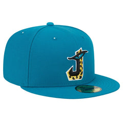 Jacksonville Jaguars New Era City Originals 59FIFTY Fitted Hat Teal