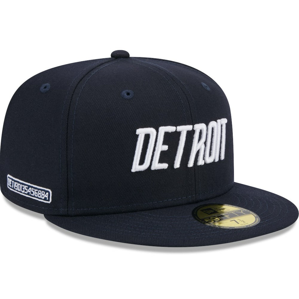 Detroit Tigers New Era 2024 City Connect 59FIFTY Fitted Hat - Navy Hats