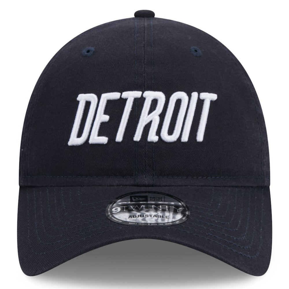 Detroit Tigers New Era 2024 City Connect 9TWENTY Adjustable Hat - Navy Hats