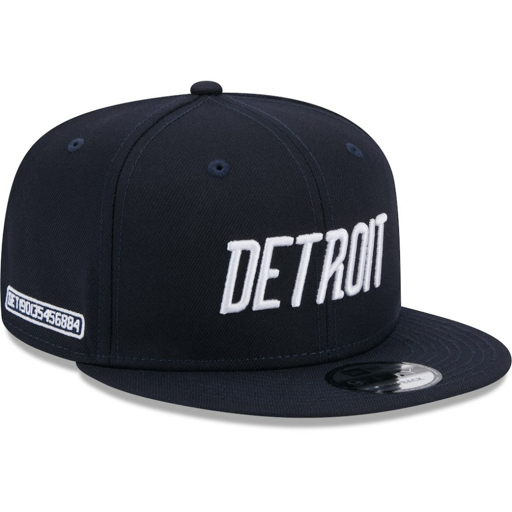 Detroit Tigers New Era 2024 City Connect 9FIFTY Snapback Hat - Navy Hats
