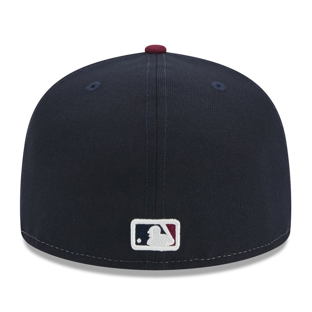 Cleveland Guardians New Era 2024 City Connect 59FIFTY Fitted Hat - White/Red Hats