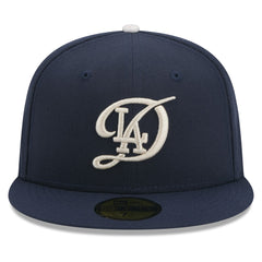 Los Angeles Dodgers New Era 2024 City Connect 59FIFTY Fitted Hat - Navy Hats