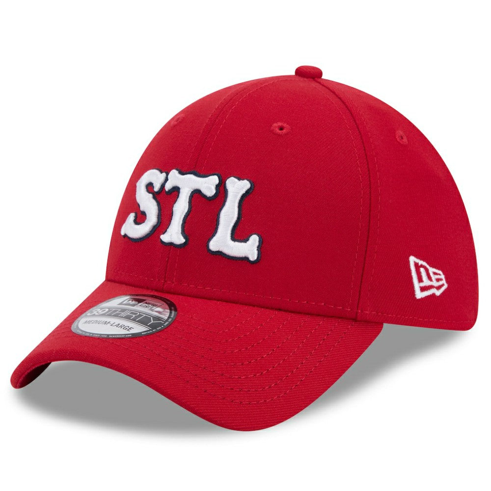 St. Louis Cardinals New Era 2024 City Connect 39THIRTY Flex Hat - Red Hats