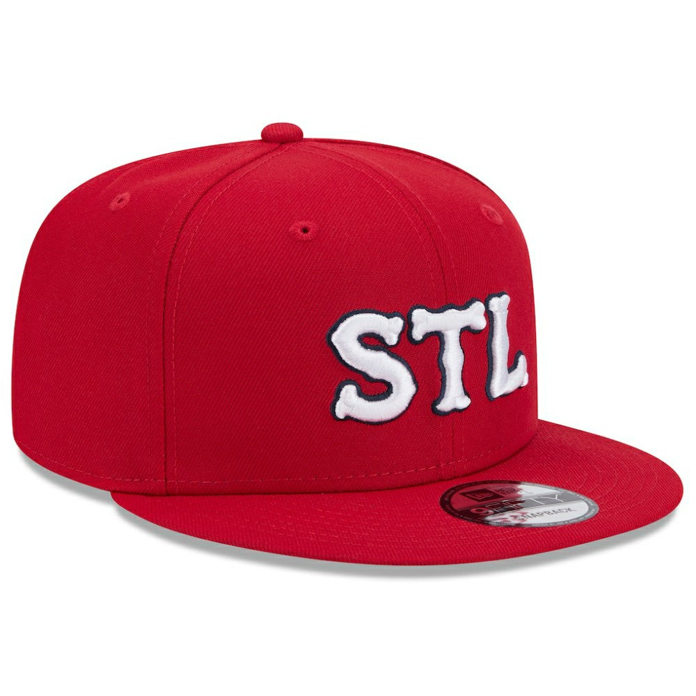 St. Louis Cardinals New Era 2024 City Connect 9FIFTY Snapback Hat - Red Hats