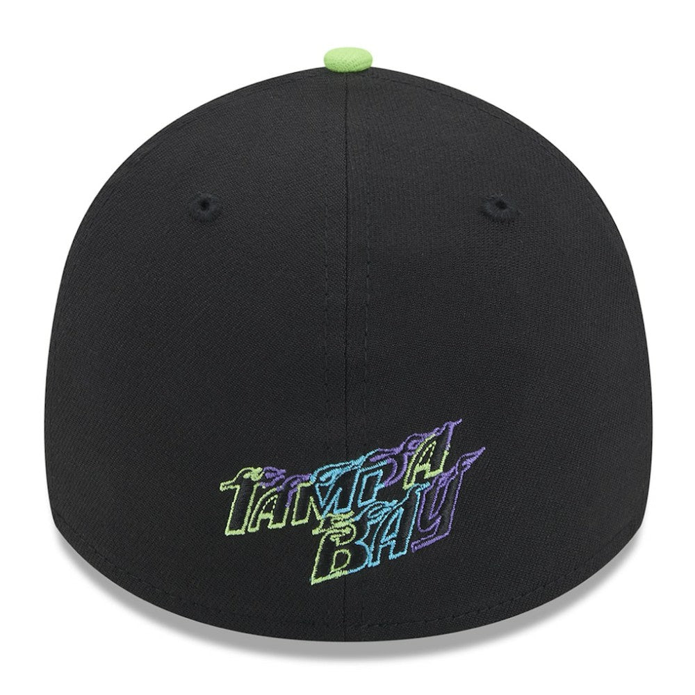Tampa Bay Rays New Era 2023 City Connect 39THIRTY Flex Hat - Black Hats