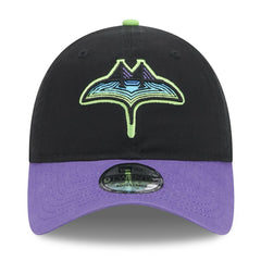 Tampa Bay Rays New Era 2024 City Connect 9TWENTY Adjustable Hat - Black Hats