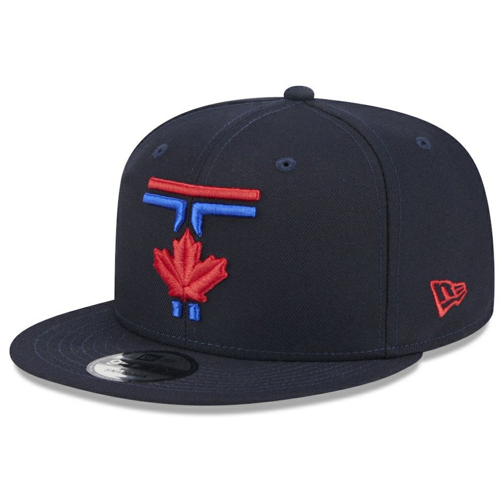 Toronto Blue Jays New Era 2024 City Connect 9FIFTY Snapback Hat - Navy Hats
