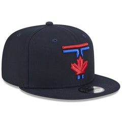 Toronto Blue Jays New Era 2024 City Connect 9FIFTY Snapback Hat - Navy Hats