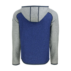 Philadelphia Phillies Cutter & Buck Mainsail Full-Zip Hooded Jacket - Royal/Heather Gray Jackets