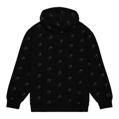 Dallas Mavericks Hardwood Classics Allover Print Pullover Hoodie Black