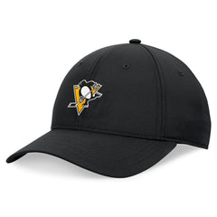 NHL Pittsburgh Penguins Fanatics Front Office Ripstop Adjustable Hat - Black