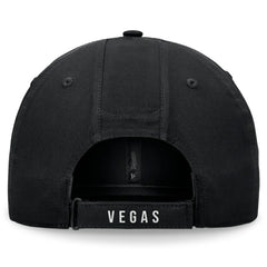 NHL Vegas Golden Knights Fanatics Front Office Ripstop Adjustable Hat - Black