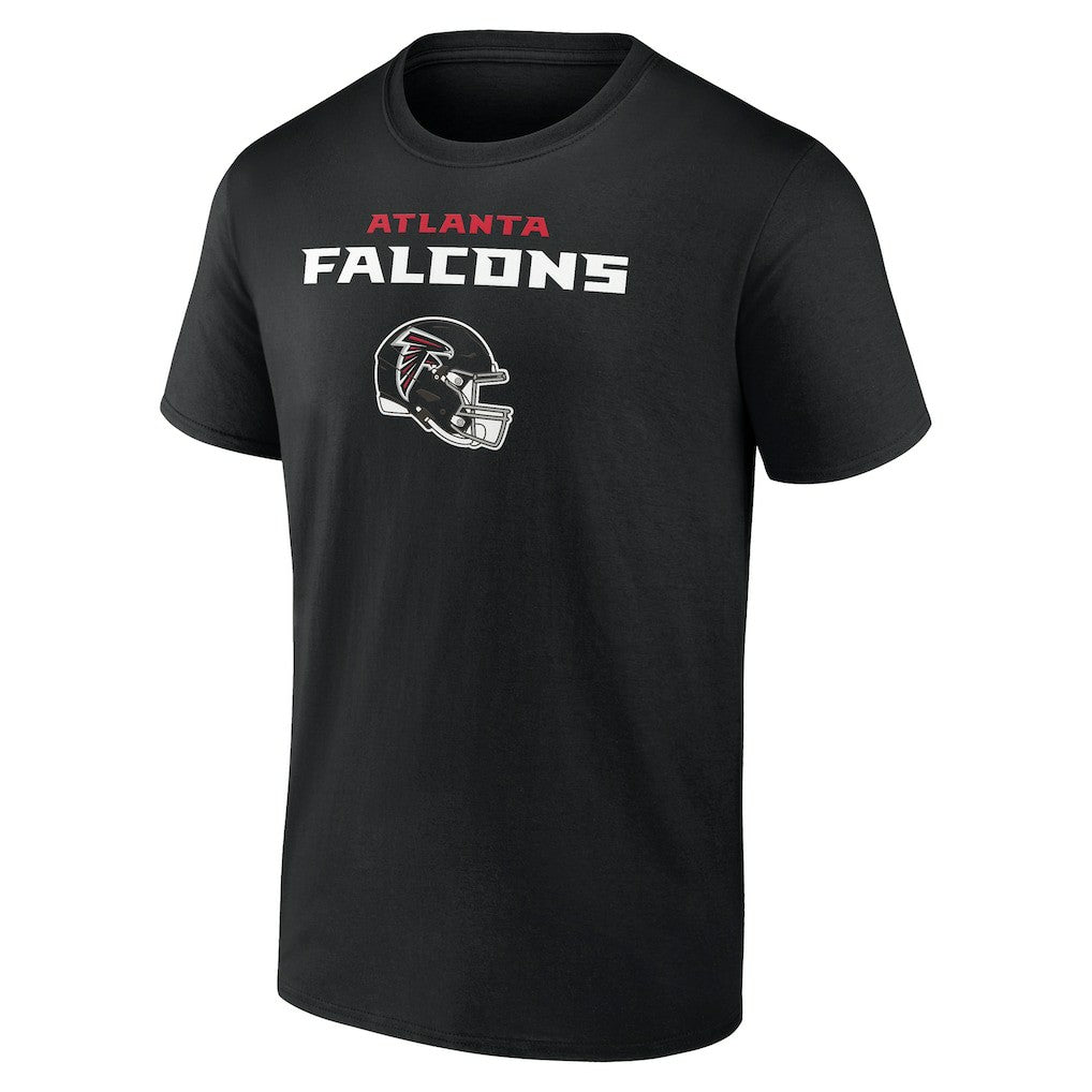 Bijan Robinson Atlanta Falcons Team Wordmark Name & Number T-Shirt Black