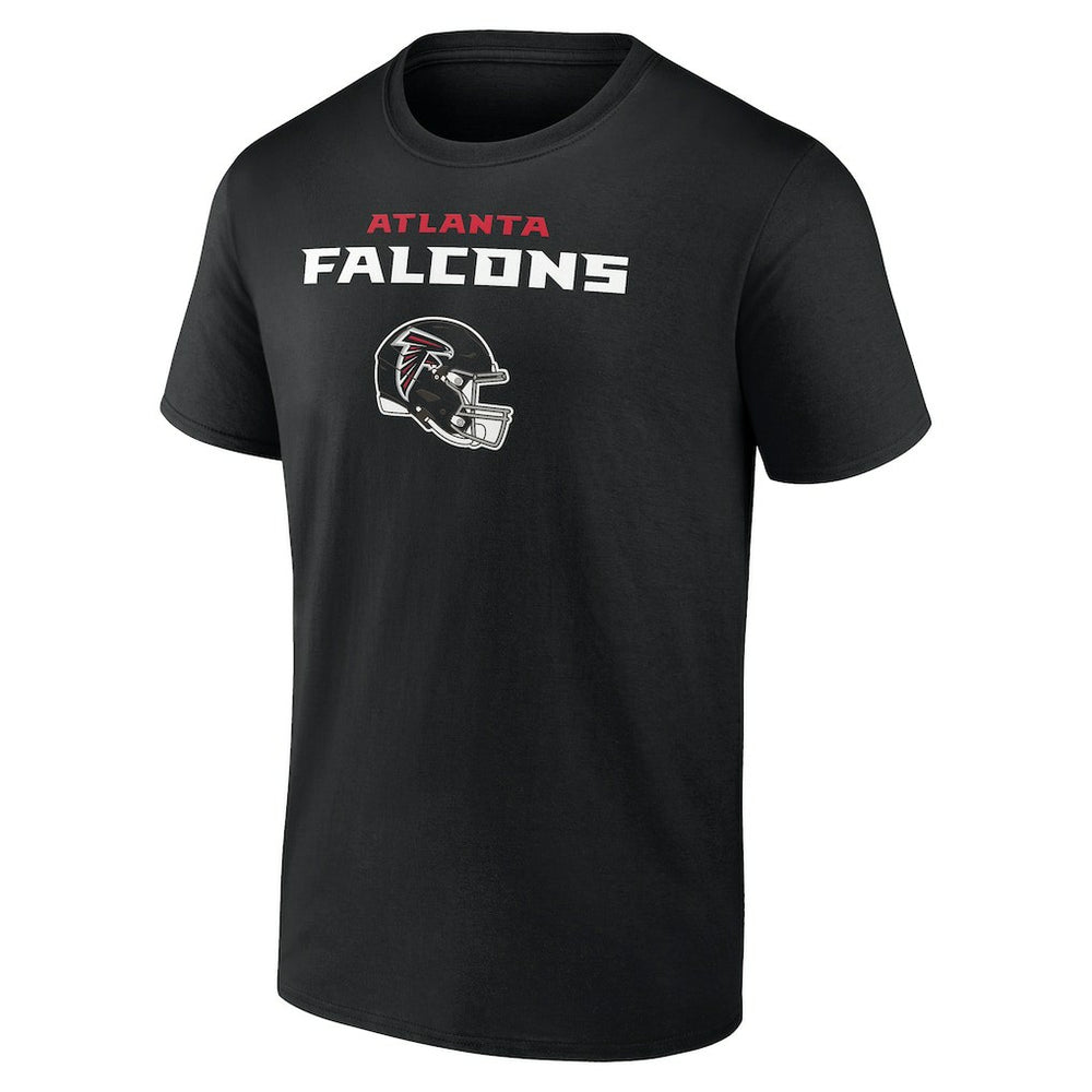 Bijan Robinson Atlanta Falcons Team Wordmark Name & Number T-Shirt Black