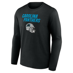 Bryce Young Carolina Panthers Team Wordmark Name & Number Long Sleeve T-Shirt Black