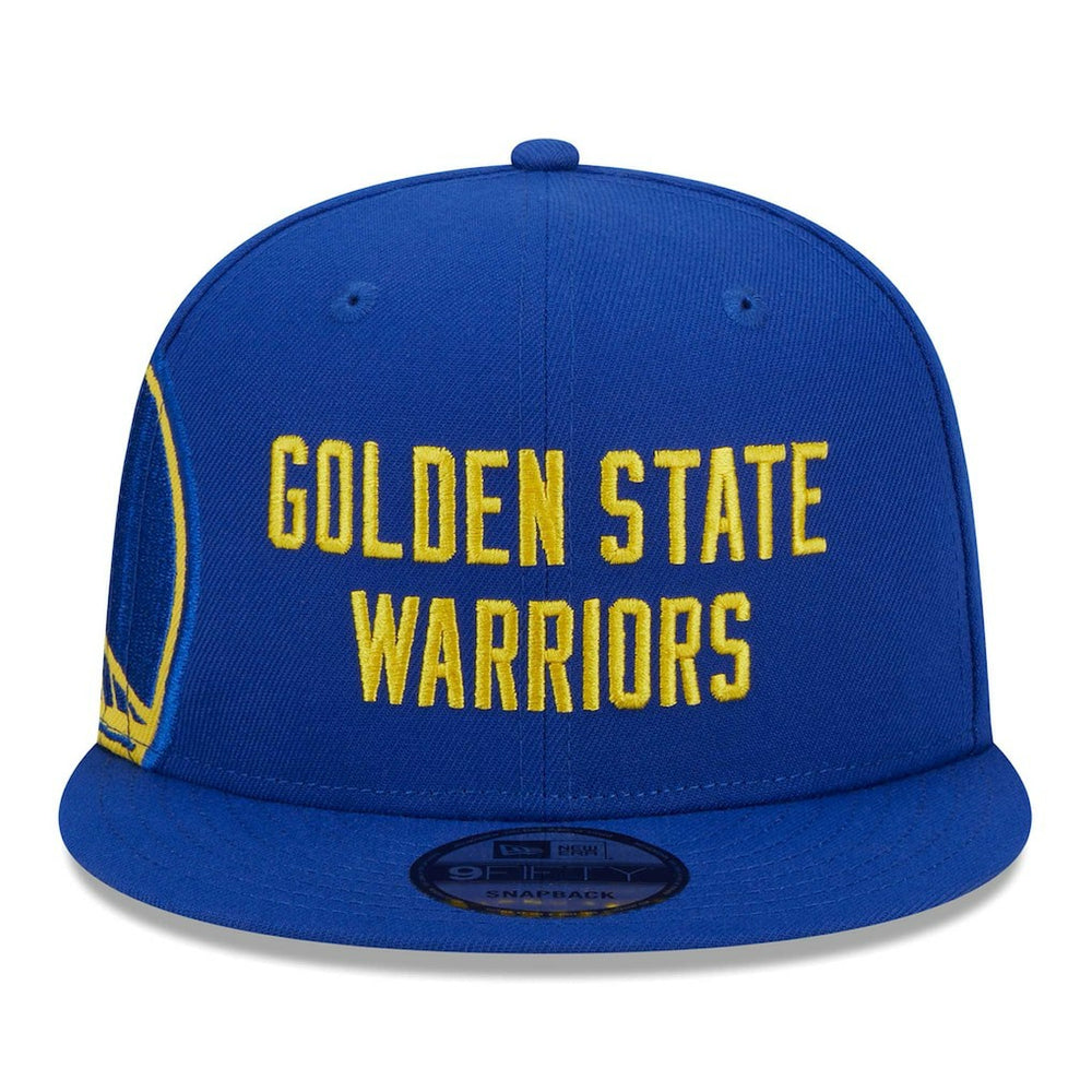 Golden State Warriors Side Logo 9FIFTY Snapback Hat Royal