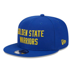 Golden State Warriors Side Logo 9FIFTY Snapback Hat Royal