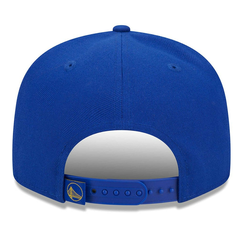 Golden State Warriors Side Logo 9FIFTY Snapback Hat Royal