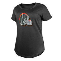 Cleveland Browns New Era Women's 2024 NFL Draft T-Shirt Charcoal