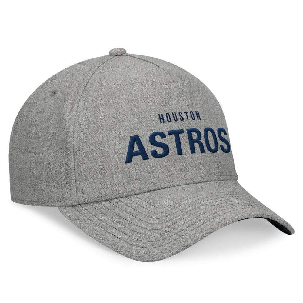 Houston Astros Fanatics Elements A-Frame Structured Adjustable Hat - Heather Gray Hats